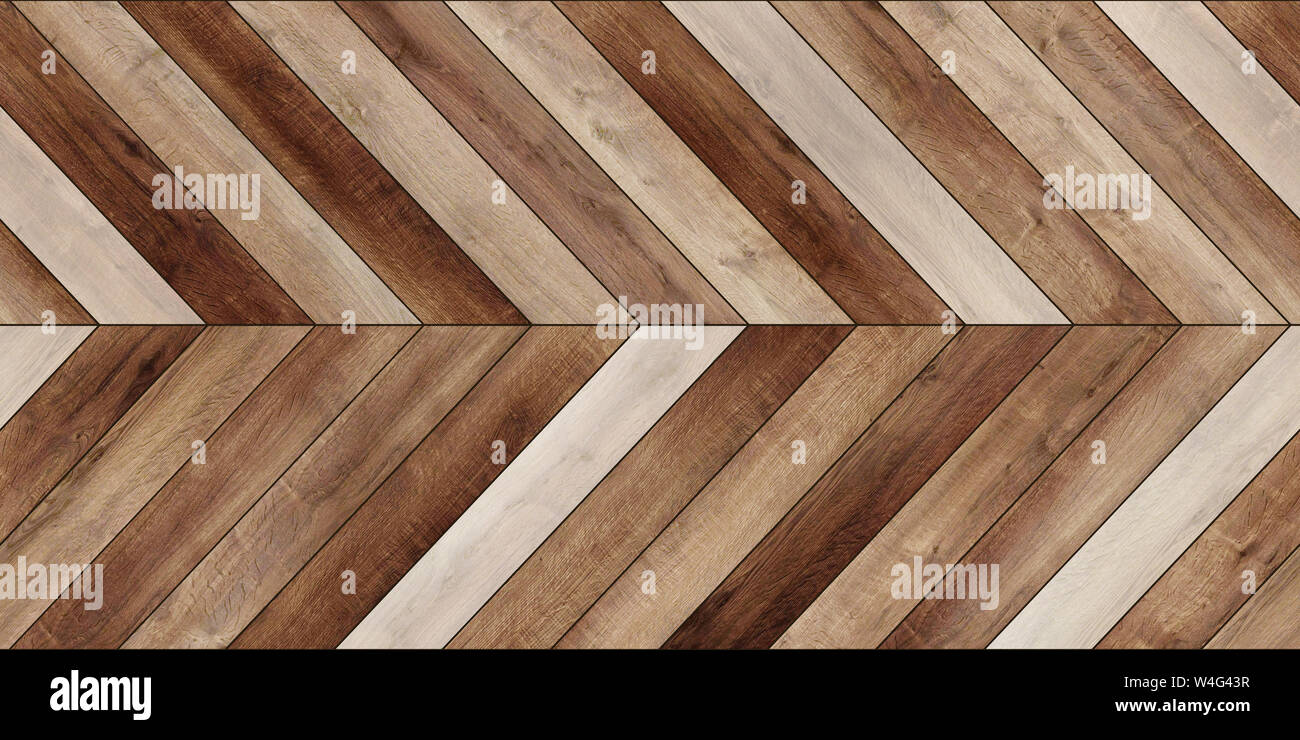 Pattern of seamless wood parquet texture (horizontal chevron various ...