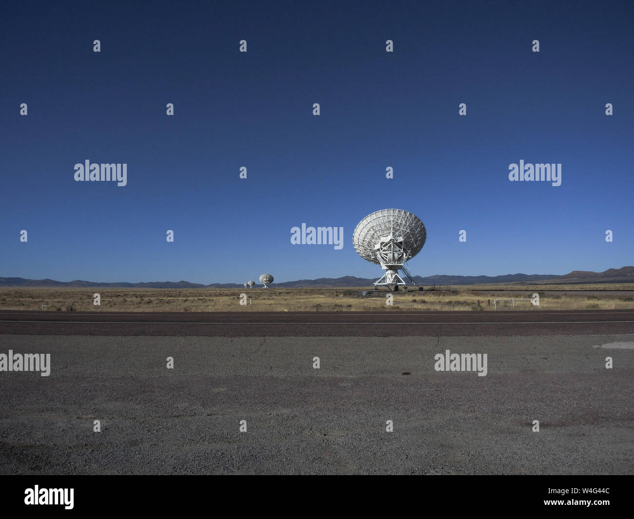 National Radio Astronomy Observatory (NRAO), The Very Large Array Socorro, NM, USA. Stock Photo