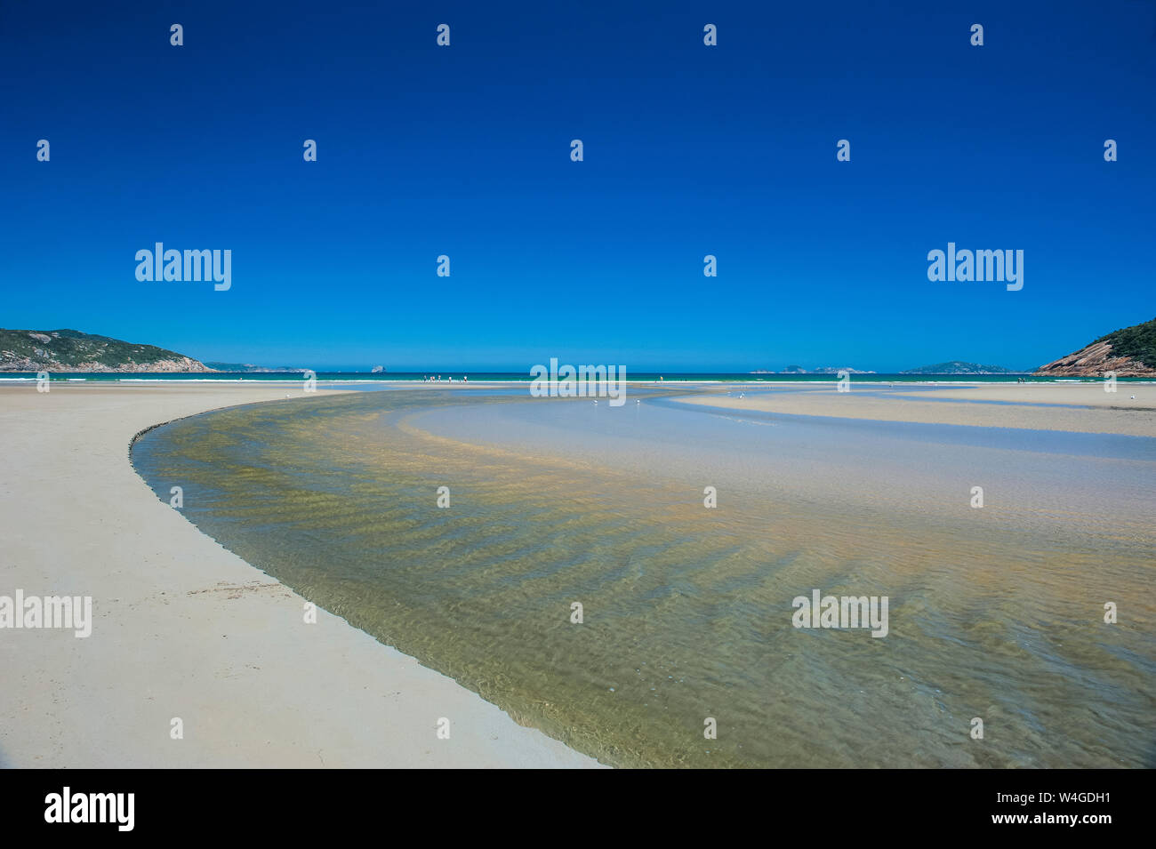 White sand beach, Wilsons Promontory National Park, Victoria, Australia Stock Photo