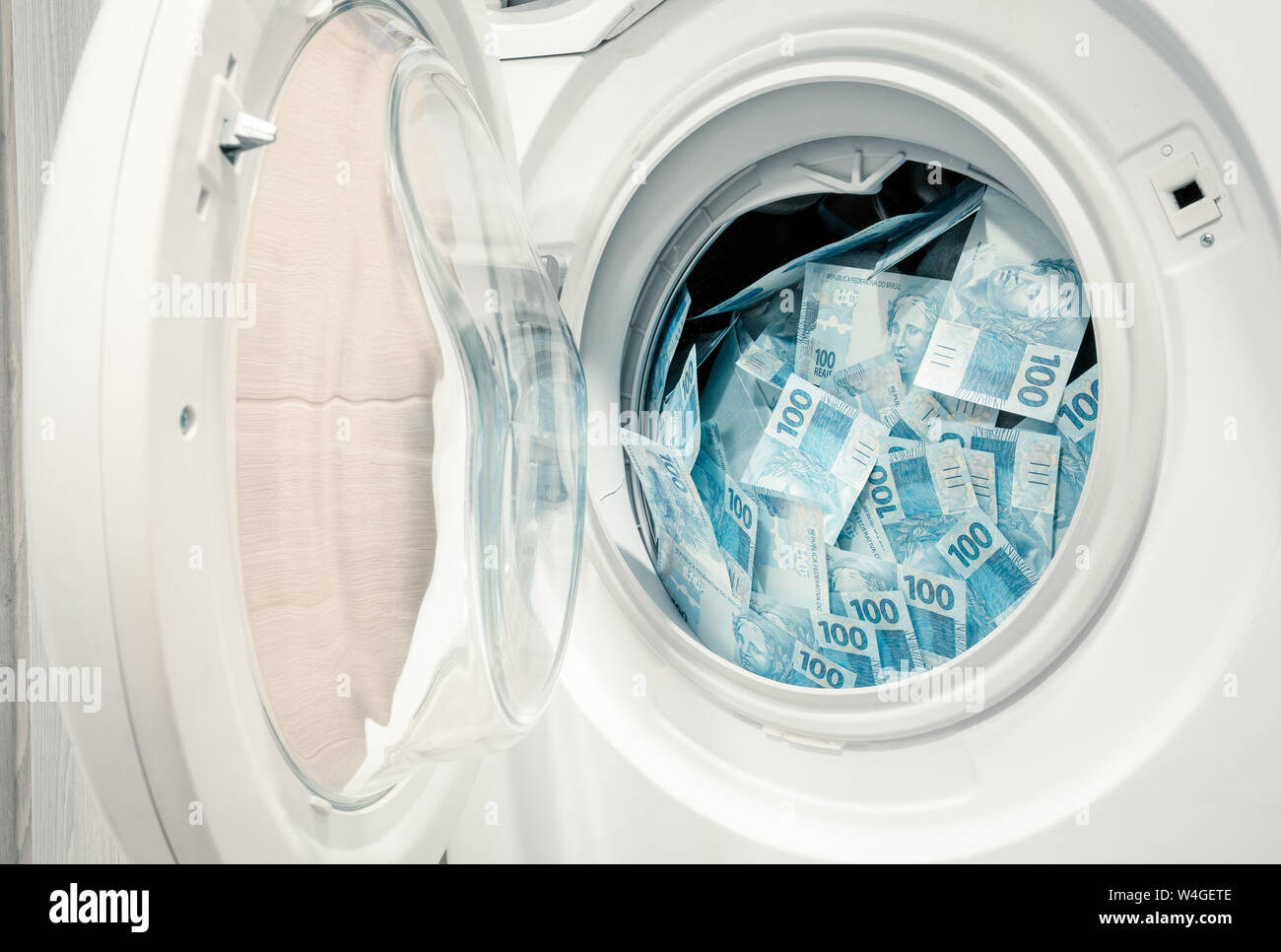 Brazilian money in the washing machine, the concept of money laundering