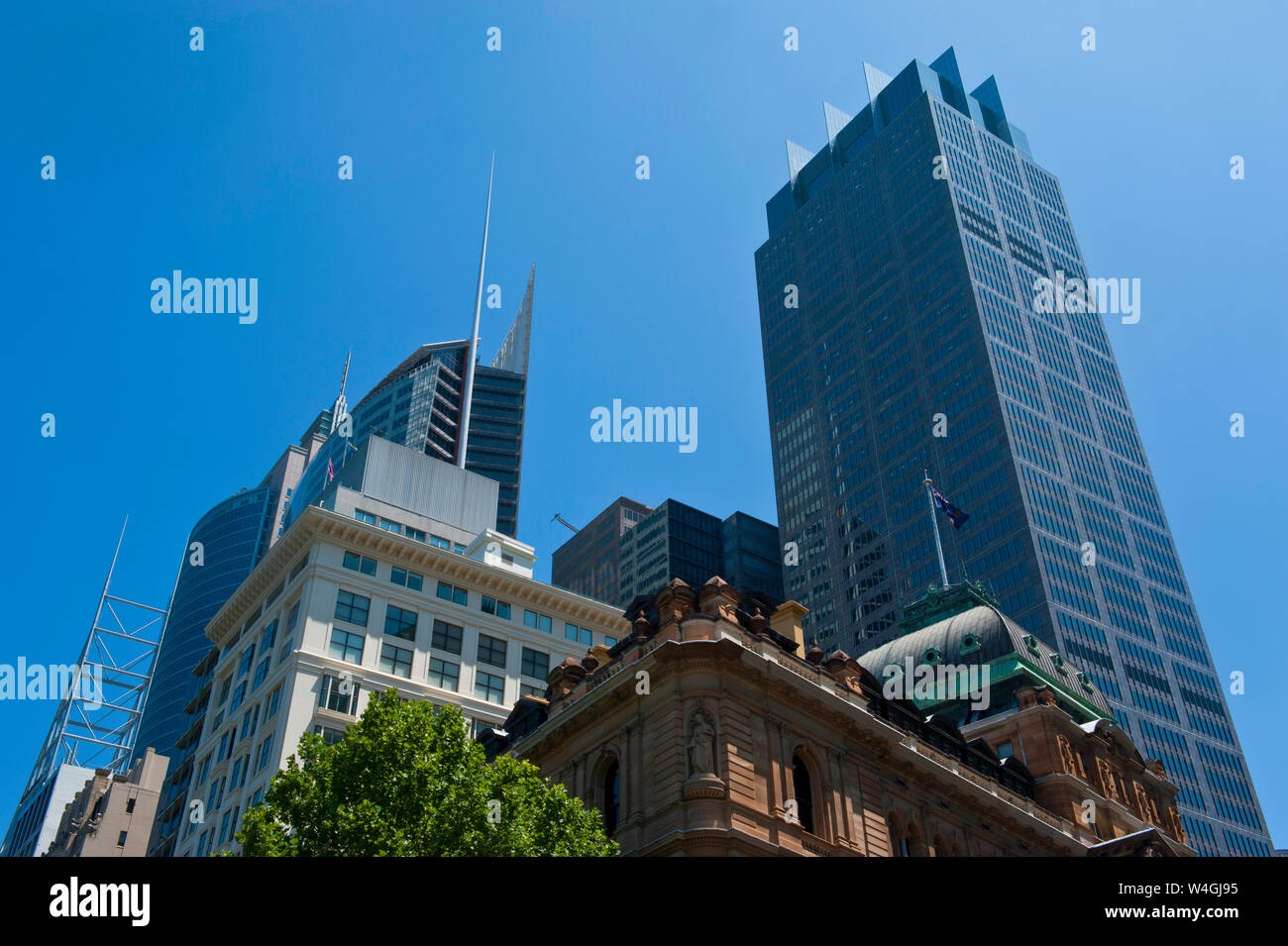 High rise buildings in Sydney, New South Wales, Australia Stock Photo
