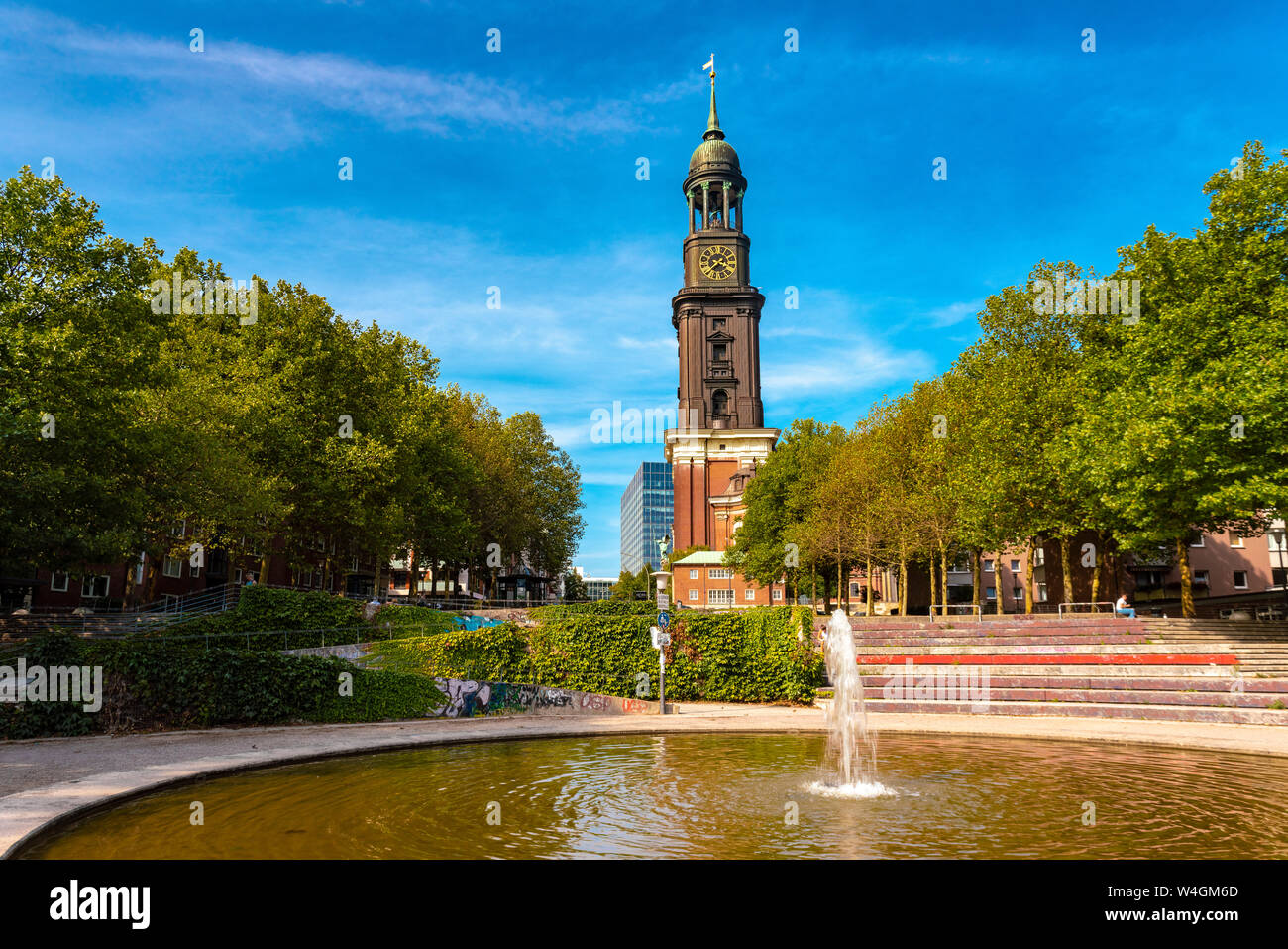 St michaelis tower hi-res stock photography and images - Alamy