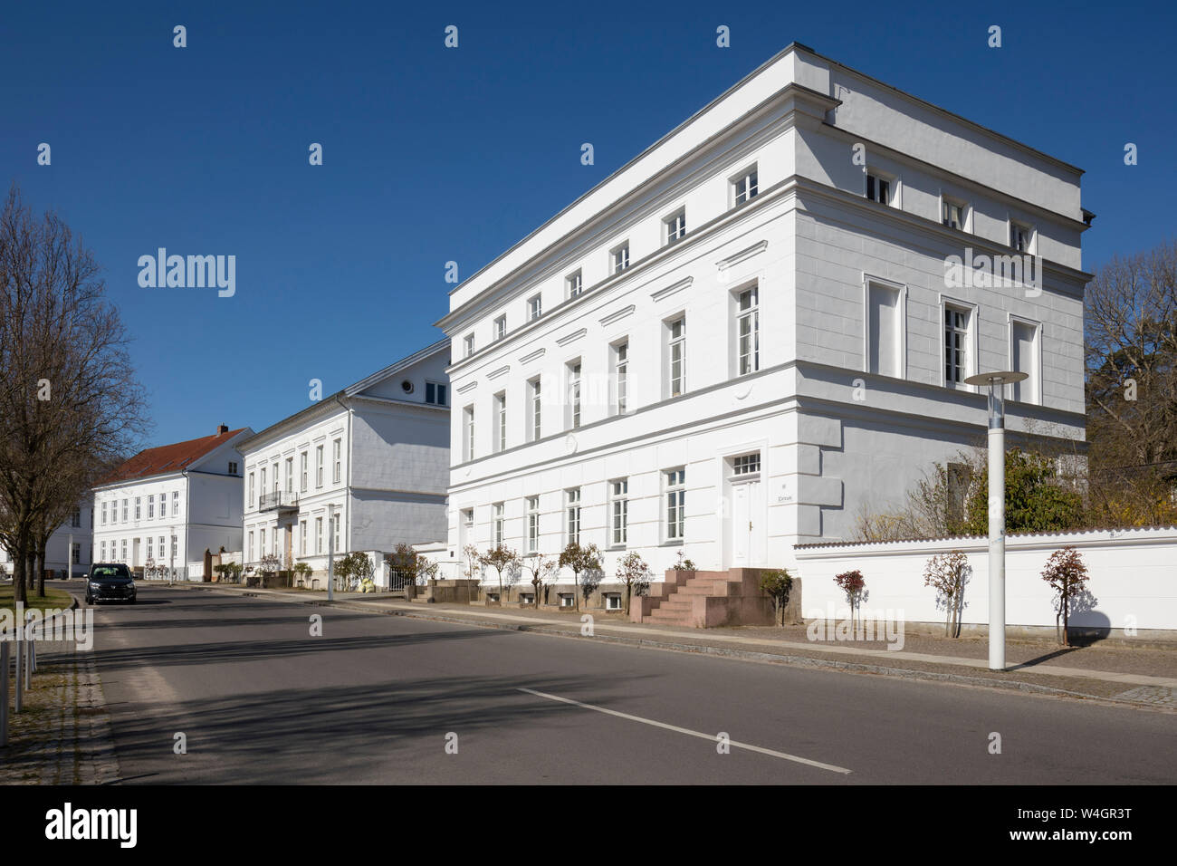 Cavalier houses, Circus, Putbus, Ruegen, Germany Stock Photo Alamy