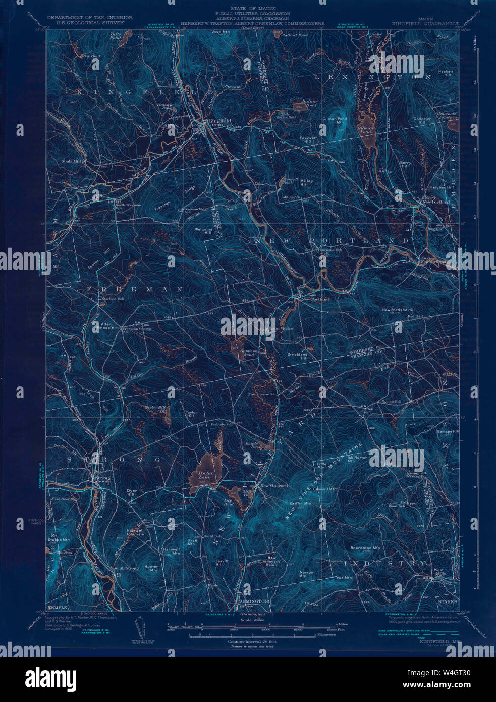 Kingfield maine hires stock photography and images Alamy