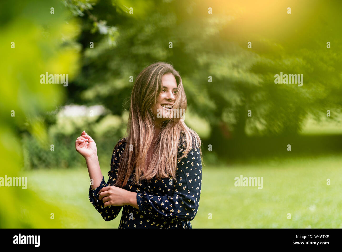 Young happy joyful hi-res stock photography and images - Alamy
