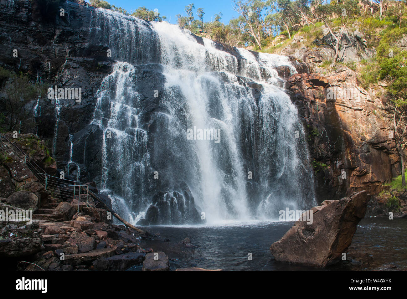 Mac Kenzie waterfalls, Grampians National Park, Victoria, Australia Stock Photo