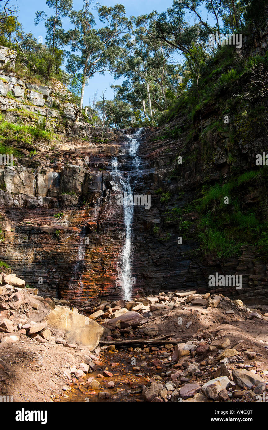 Waterfall in the Grampians National Park, Victoria, Australia Stock Photo