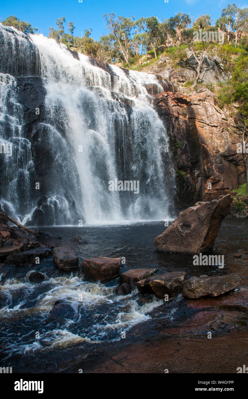 Mac Kenzie waterfalls, Grampians National Park, Victoria, Australia Stock Photo