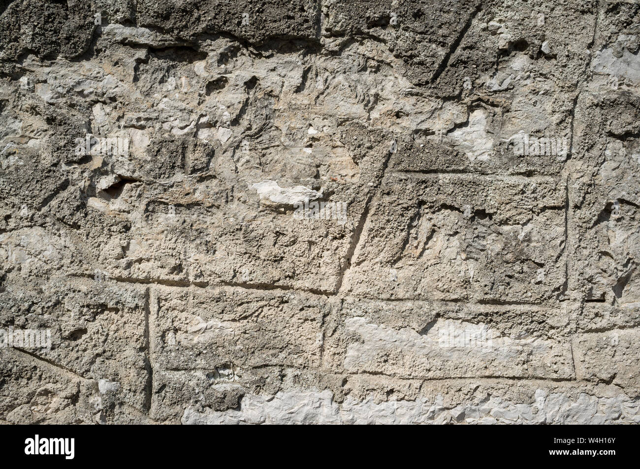 Old Grungy and Weathered Stone Wall Pattern Background Stock Photo - Alamy