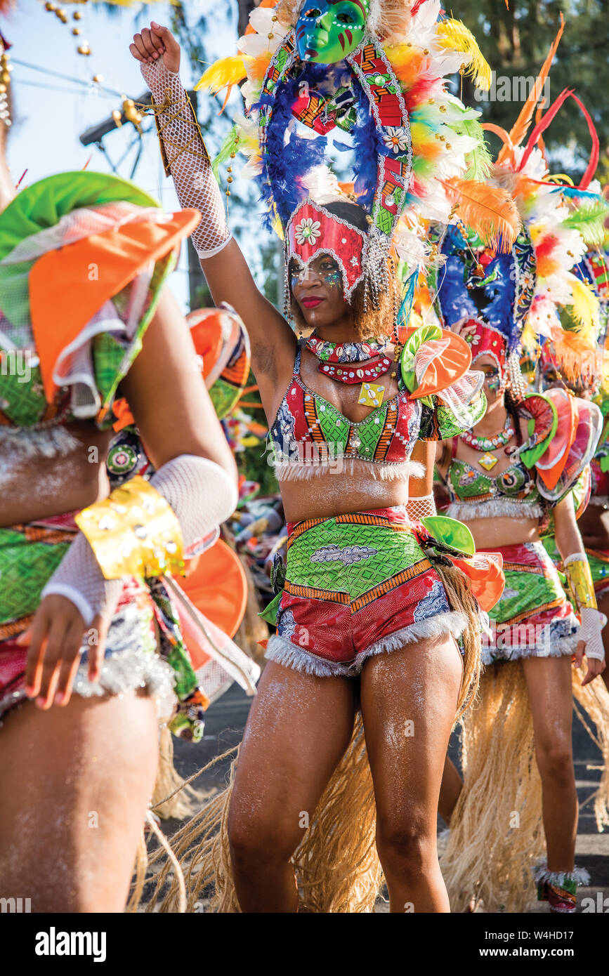Carnival, Capesterre-Belle-Eau, Guadeloupe French Antilles Stock Photo