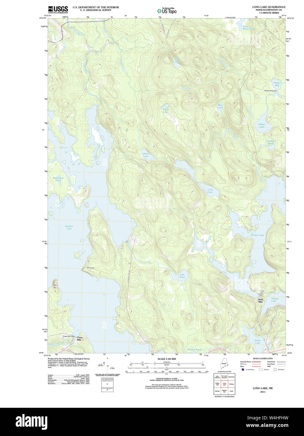 Long Lake, Maine Stock Photos & Long Lake, Maine Stock Images Alamy