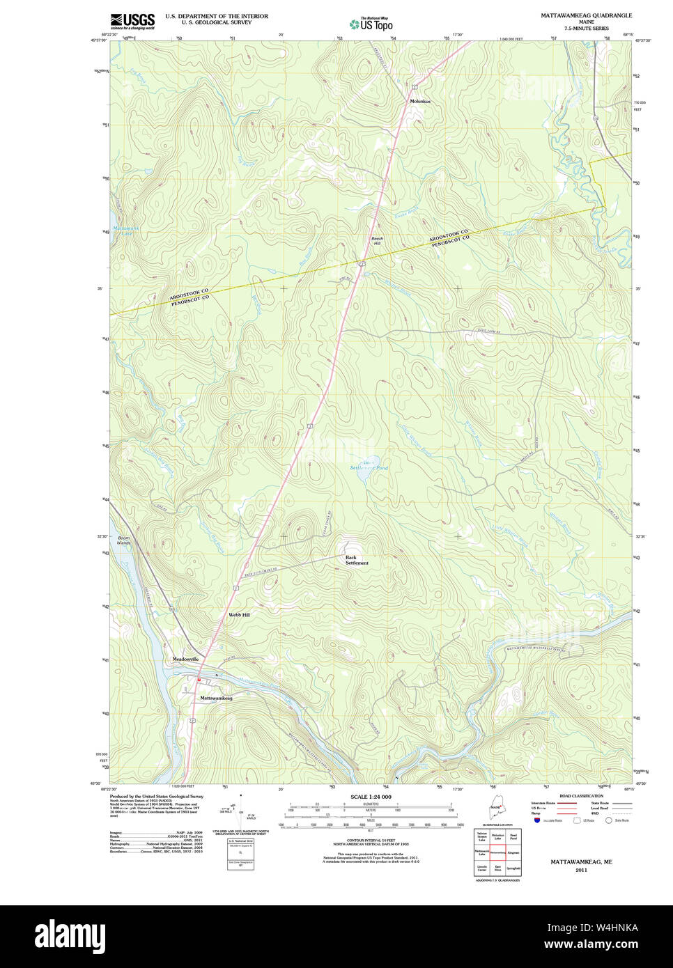 Mattawamkeag maine hires stock photography and images Alamy