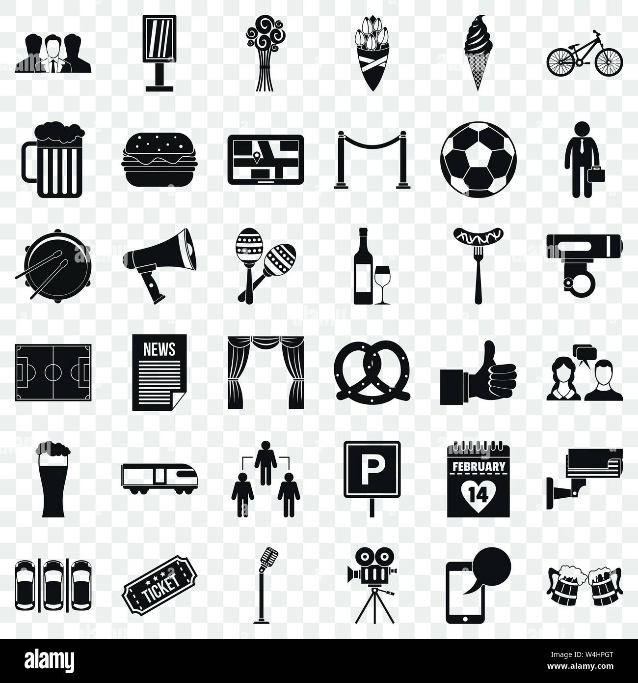 Event security camera Stock Vector Images - Alamy