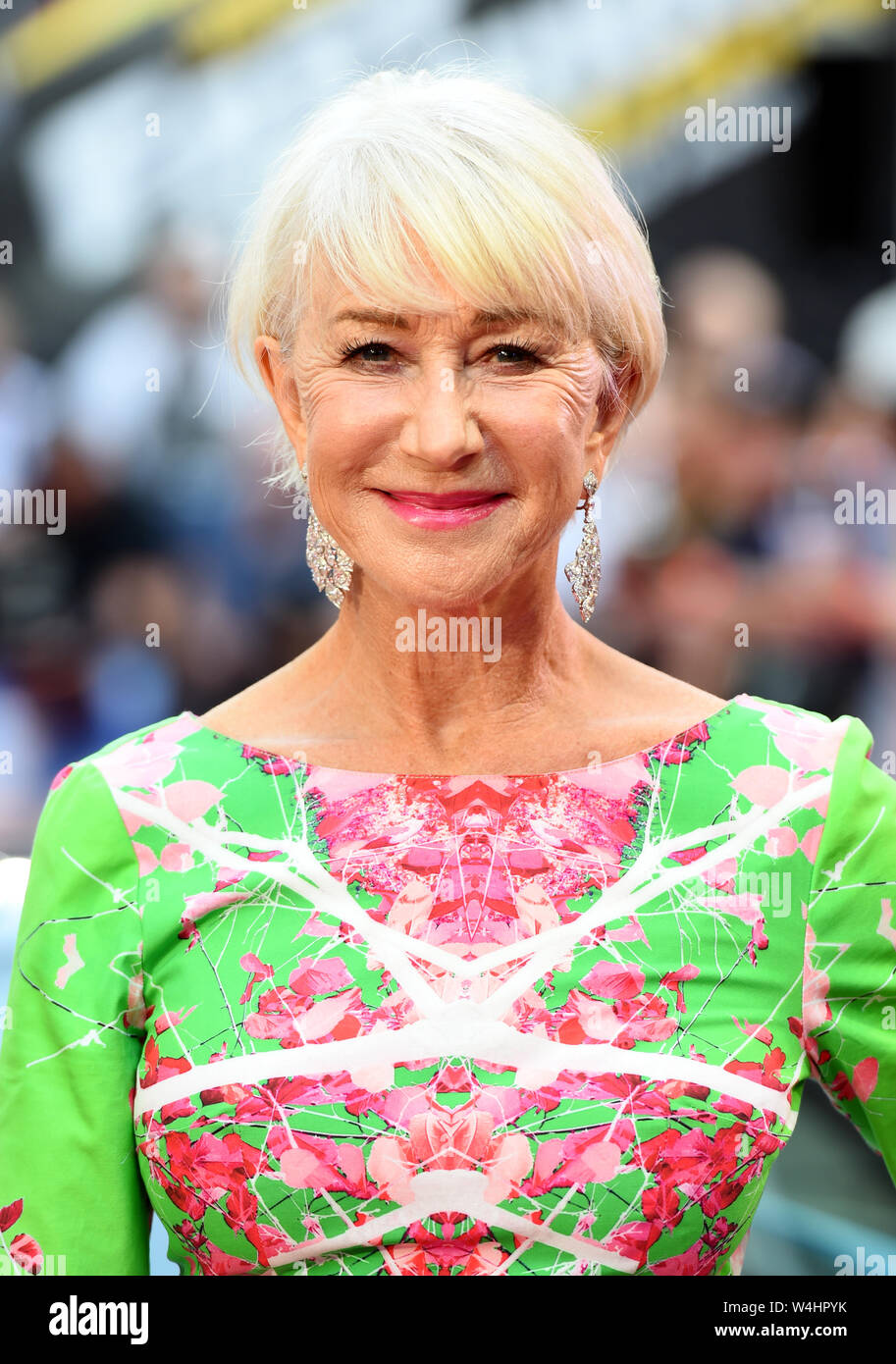Helen Mirren attending a special screening of Fast & Furious Presents