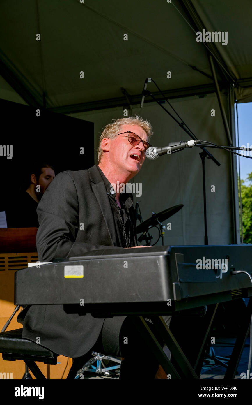 Don McGlashen, Vancouver Folk Music Festival, Vancouver, British Columbia, Canada Stock Photo