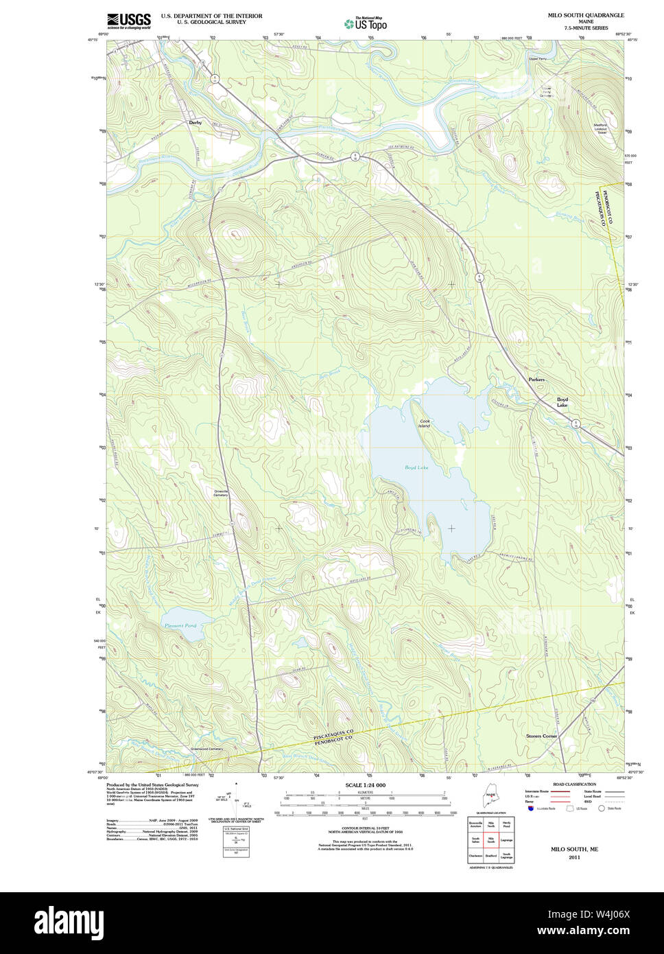 Map of milo hires stock photography and images Alamy