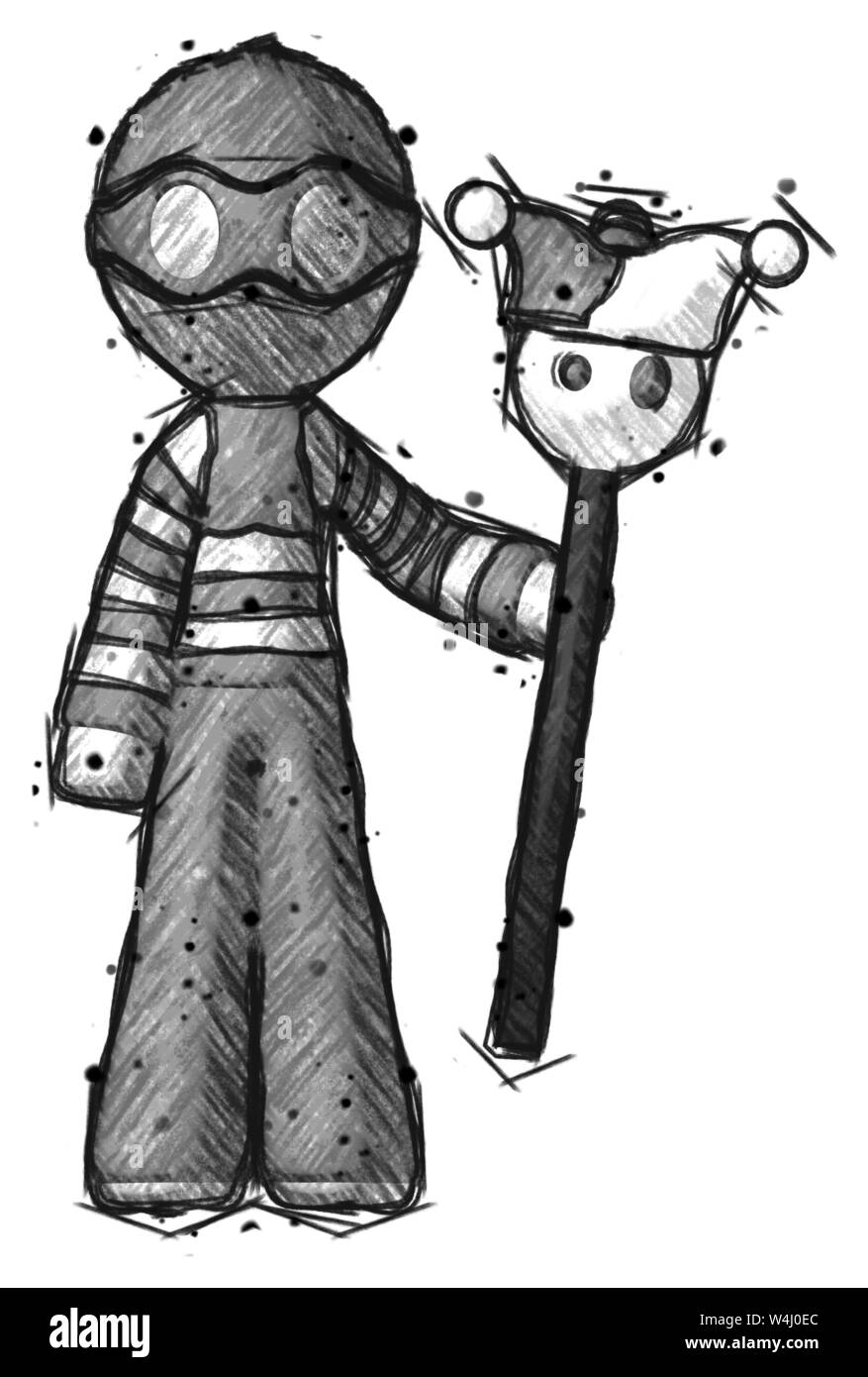 The joker and the thief Black and White Stock Photos & Images Alamy