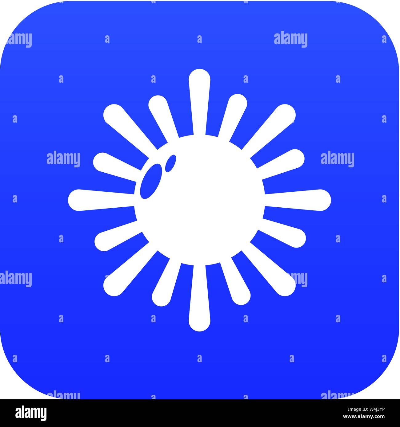 Sun icon, simple black style Stock Vector Image & Art - Alamy