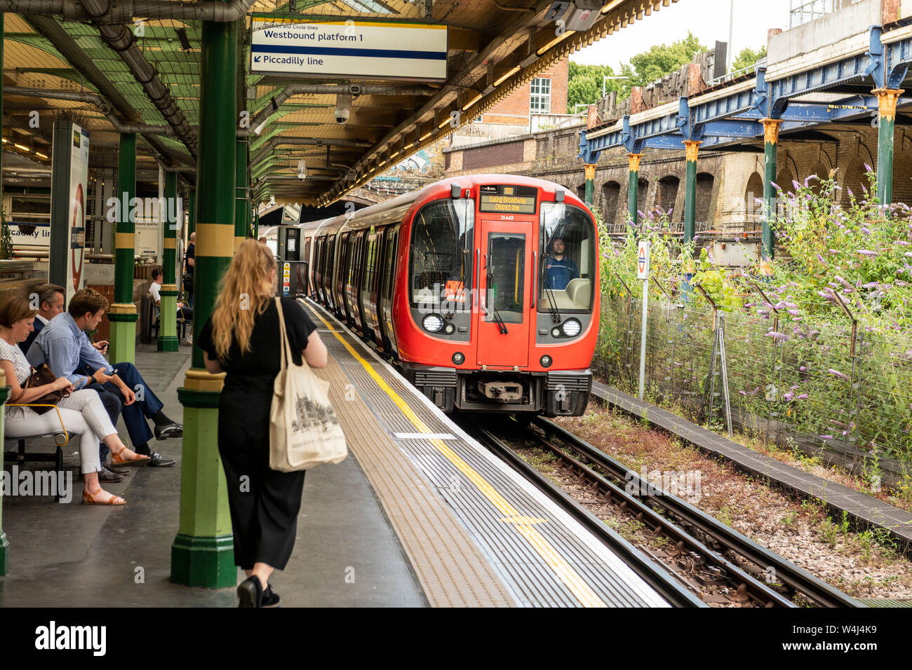 Travel on London Underground Stock Photo - Alamy