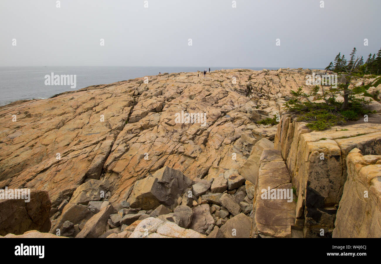 Schoodic Point, Acadia National Park, Maine Stock Photo Alamy