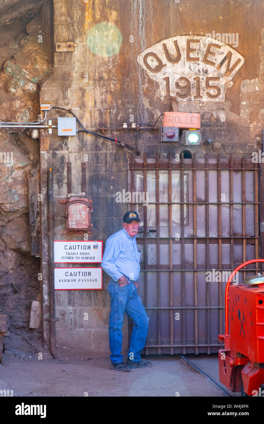 Queen Mine, Bisbee, Arizona. Stock Photo