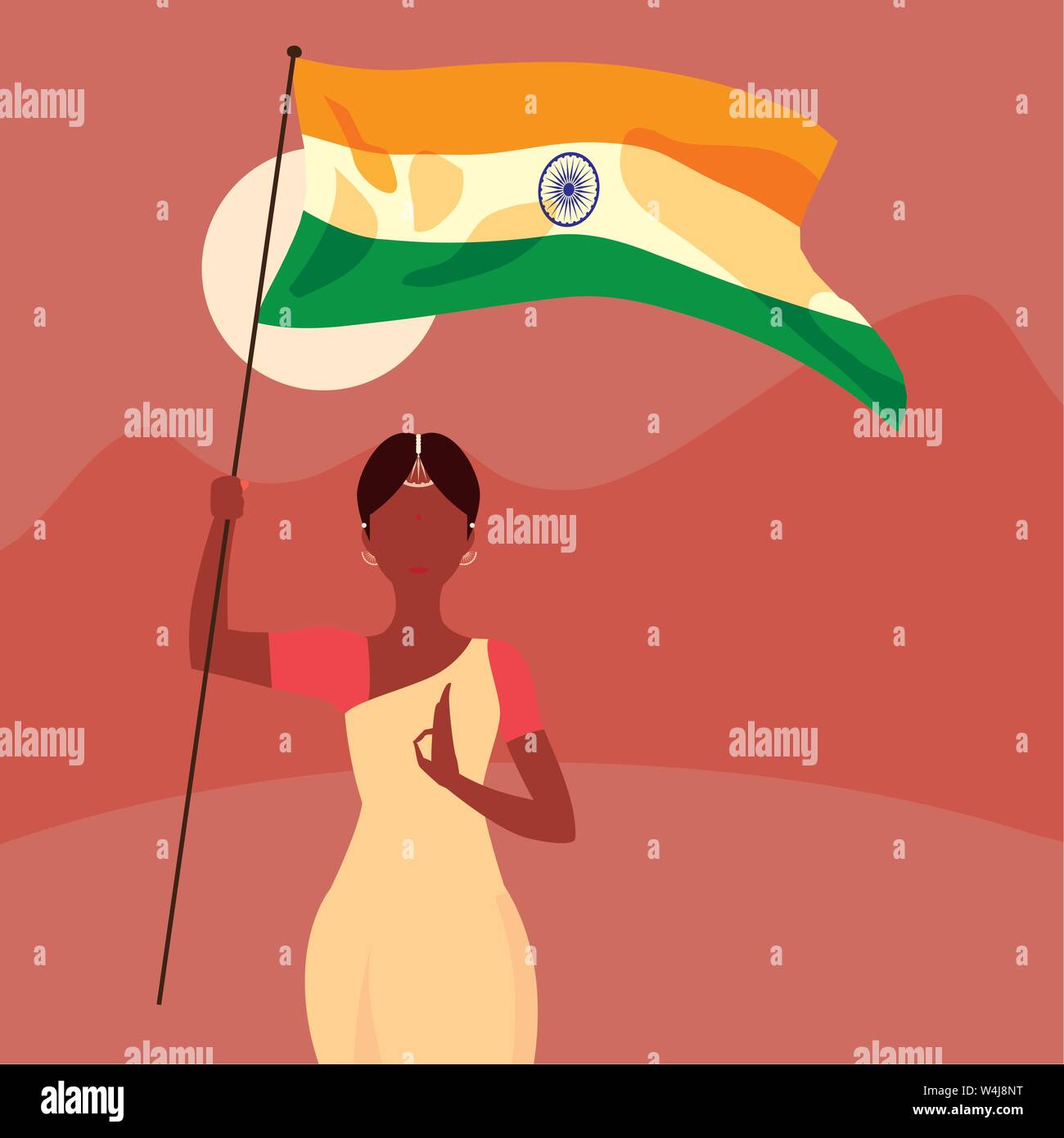independence day saree