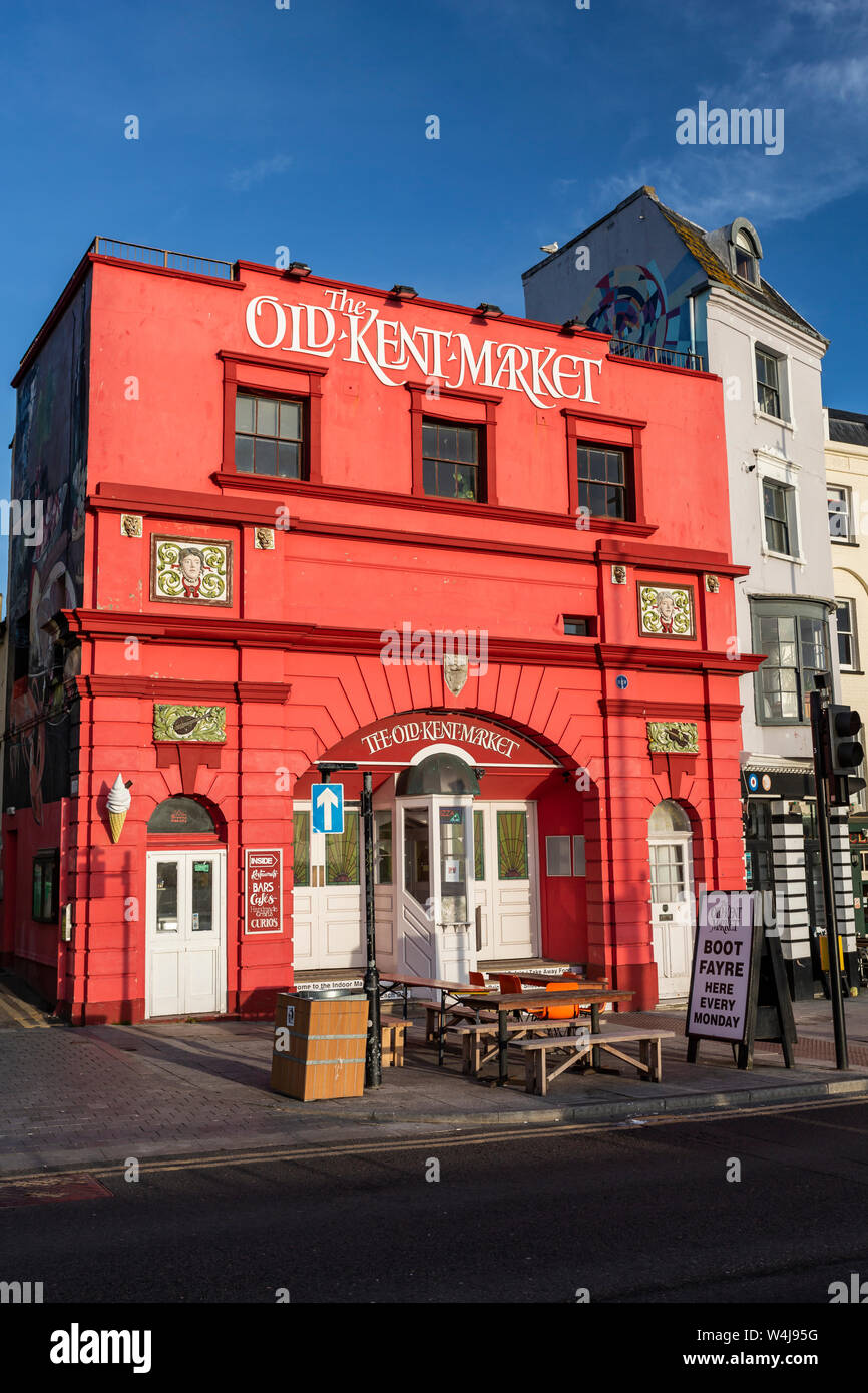 Old Kent Market in Margate Stock Photo Alamy