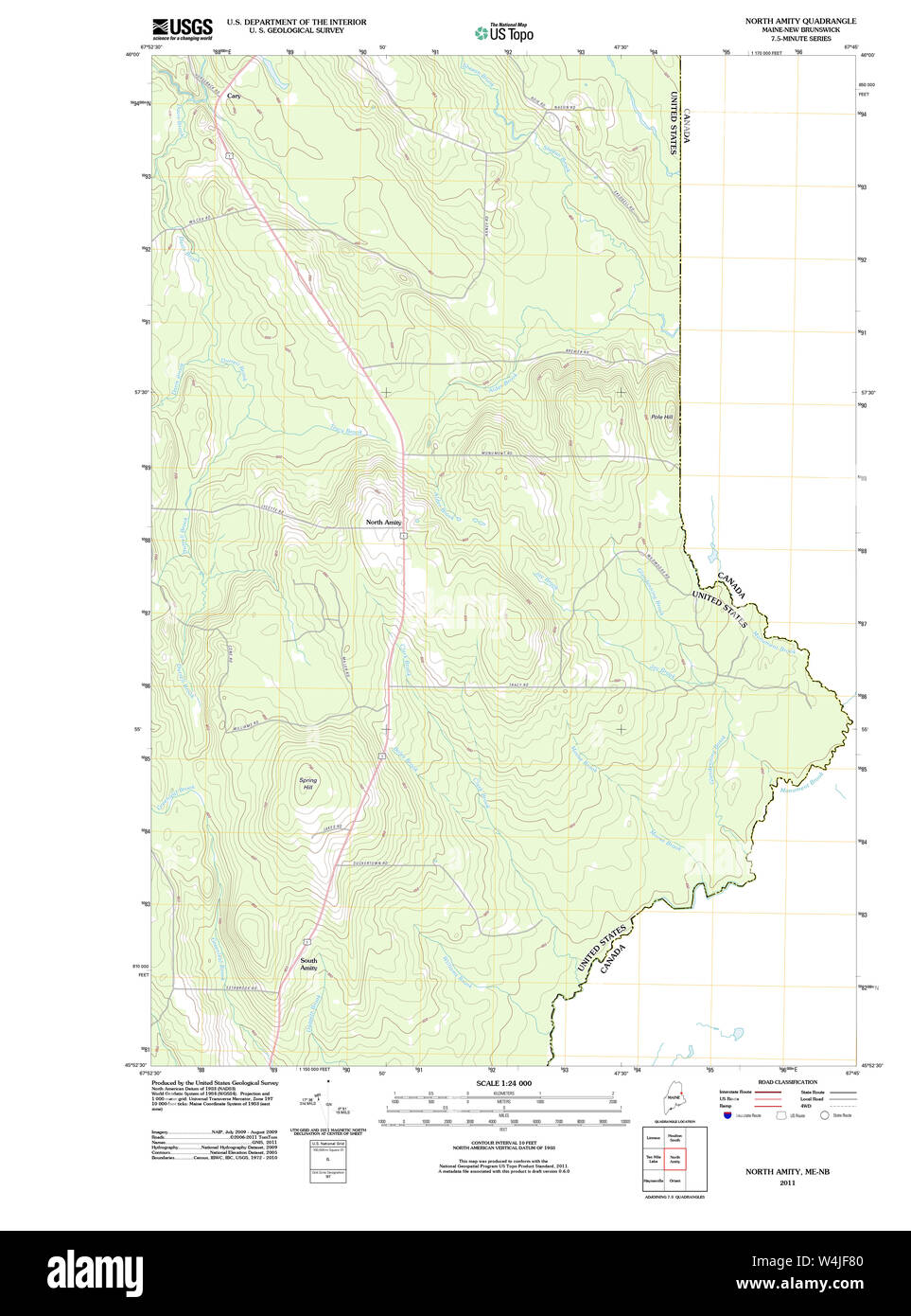 North amity map Cut Out Stock Images & Pictures Alamy