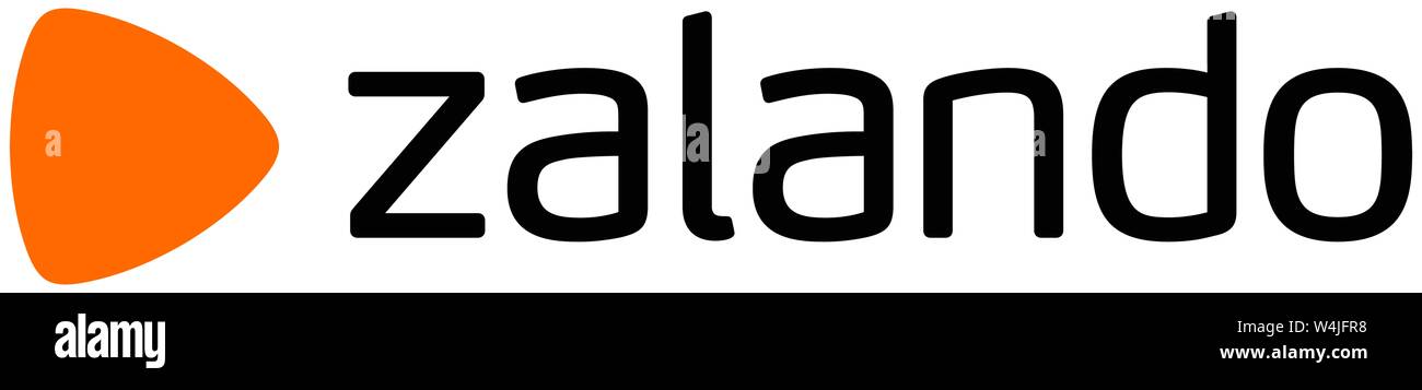 Logo, Zalando, online mail order, fashion, cutout, white background,  Germany Stock Photo - Alamy