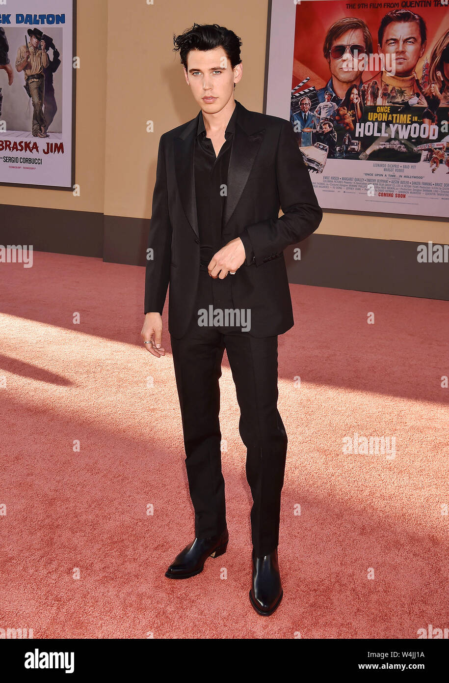 HOLLYWOOD CA JULY 22 Austin Butler Attends The Sony Pictures Once HOLLYWOOD CA JULY 22 Austin Butler Attends The Sony Pictures Once