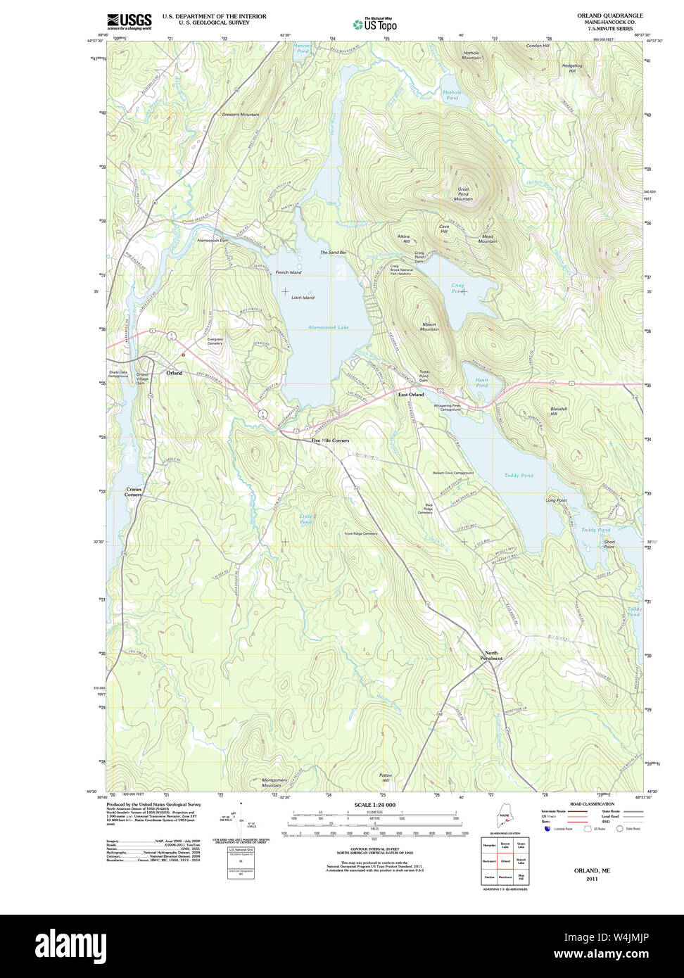 Map of orland Cut Out Stock Images & Pictures Alamy