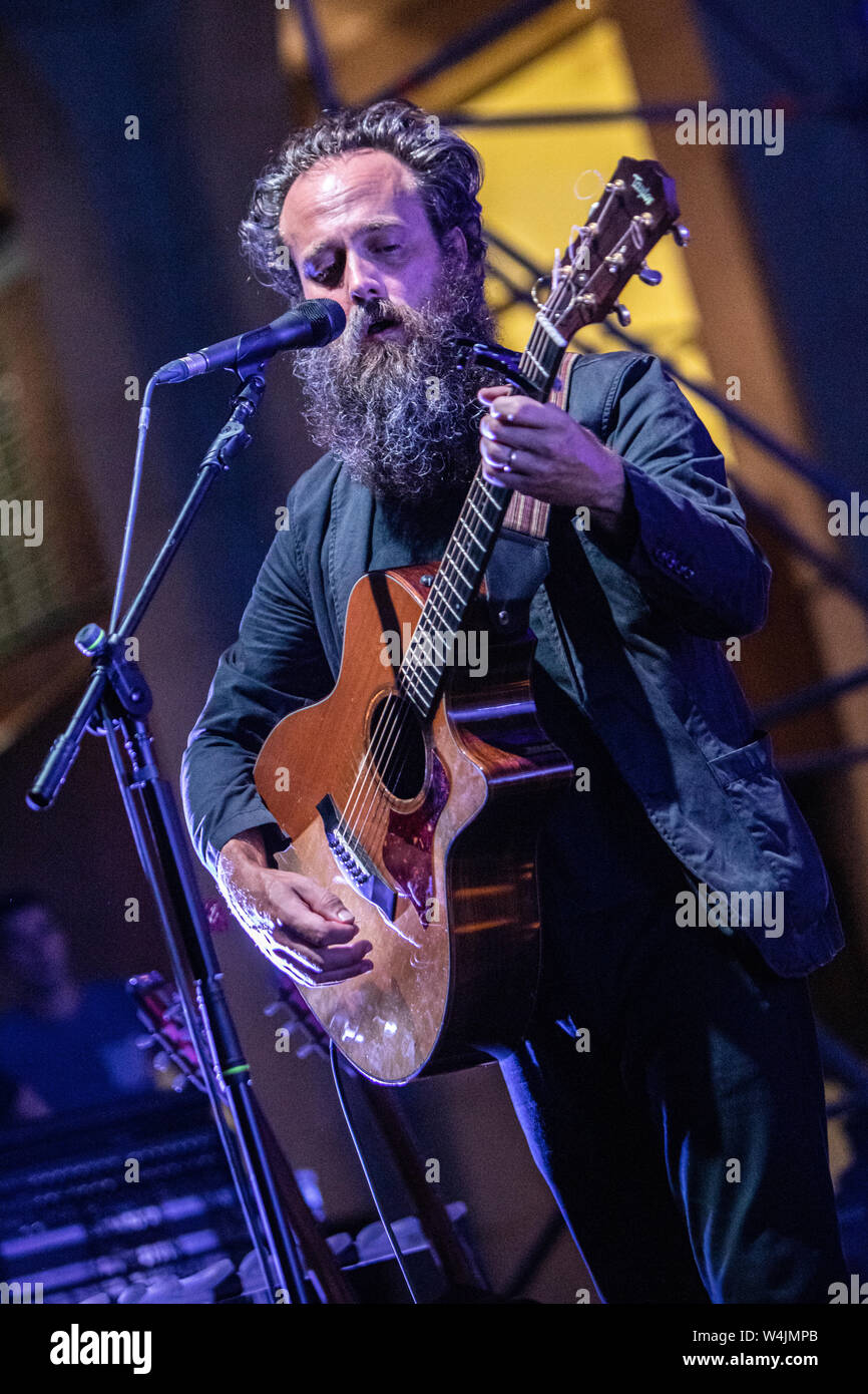 Milan Italy. 22 July 2019. Calexico and Iron & Wine performs together