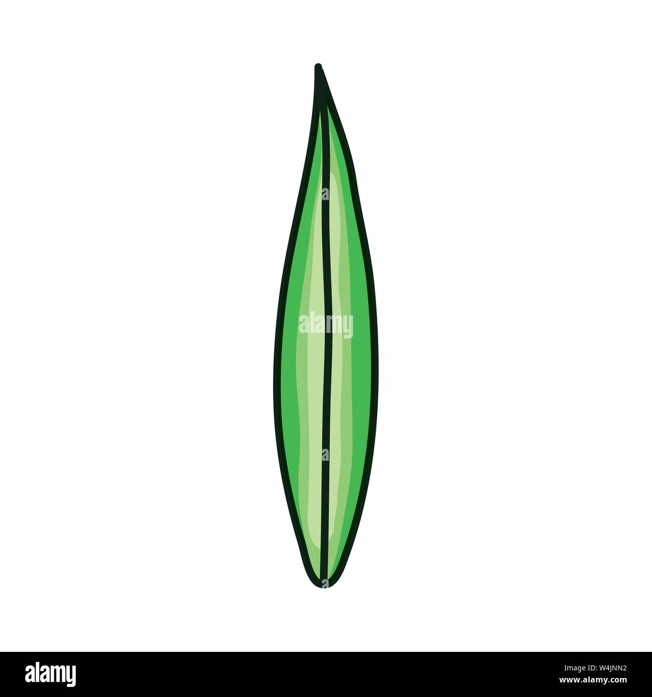 ecology leaf plant natural icon vector illustration design Stock Vector ...