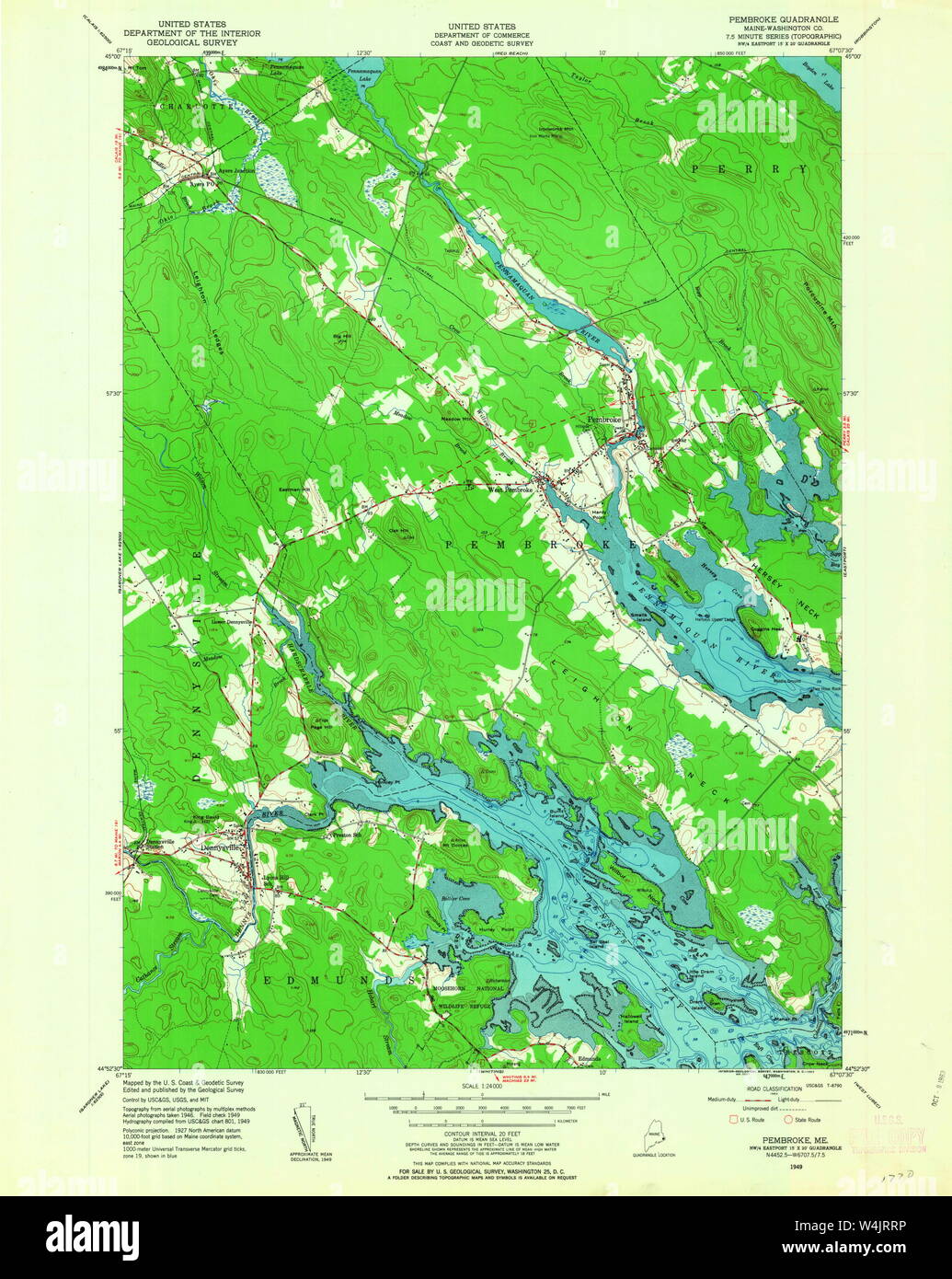 Pembroke maine hires stock photography and images Alamy