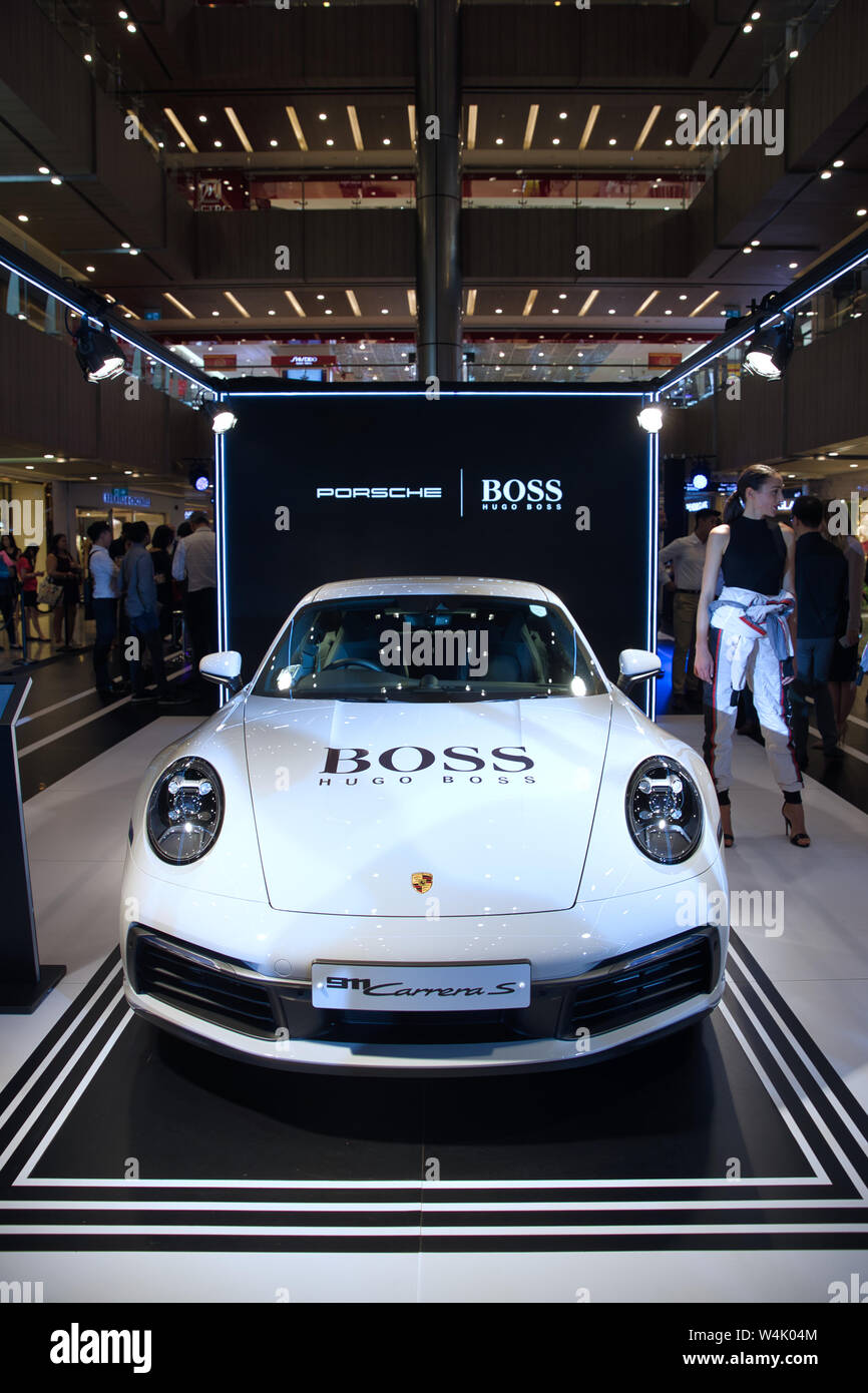 Porsche 911 (992) launch event Singapore Hugo Boss Stock Photo - Alamy