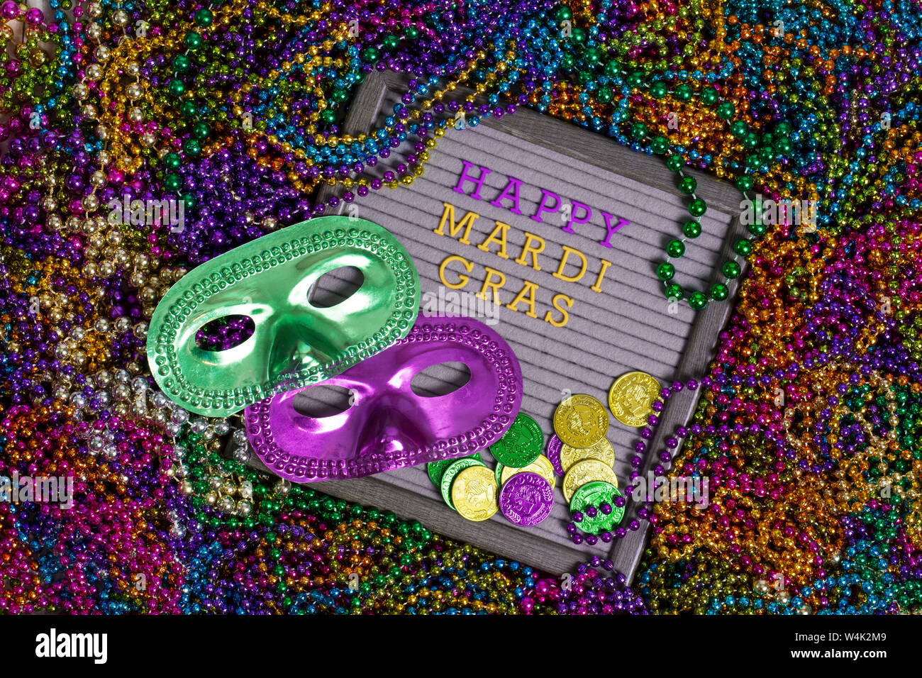 mardi gras letter board