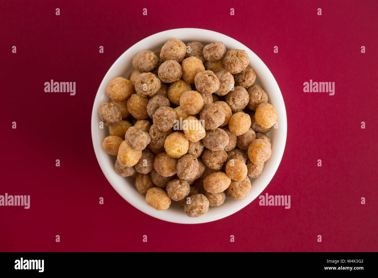 Peanut Butter Flavored Cereal Stock Photo Alamy