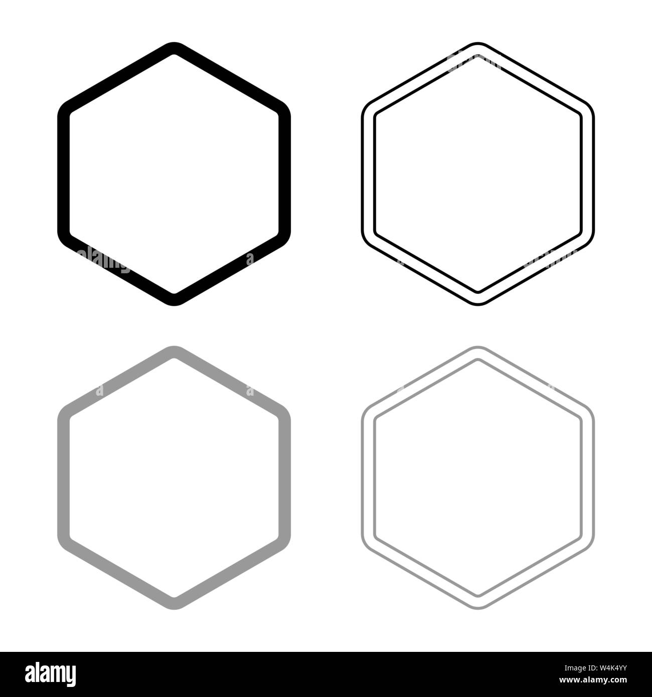 Hexagon shape hi-res stock photography and images - Alamy