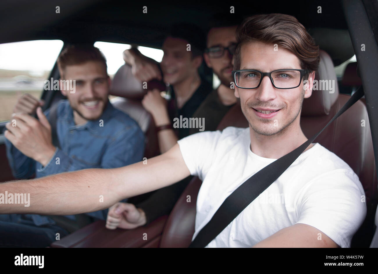 Close Up Side Portrait Of Happy Man Driving Car Stock Photo Alamy Close Up Side Portrait Of Happy Man Driving Car Stock Photo Alamy