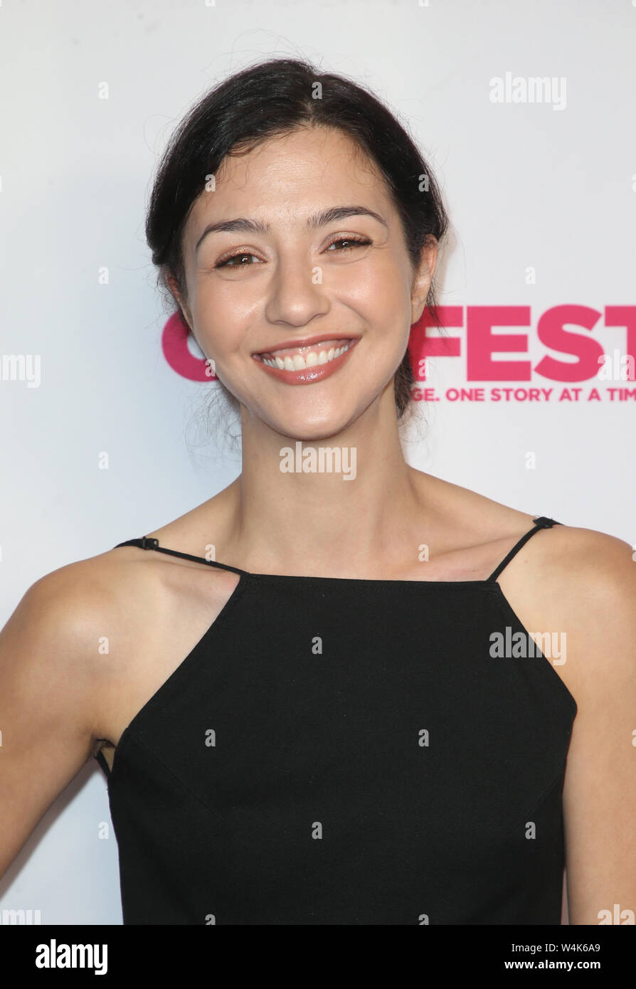 July 23, 2019 - Hollywood, CA, USA - 23 July 2019 - Hollywood, California - Katie Findlay. 2019 Outfest Los Angeles LGBTQ Film Festival Breakthrough Centerpiece Screening Of ''Straight Up'' held at TCL Chinese 6 Theatres. Photo Credit: Faye Sadou/AdMedia (Credit Image: © Faye Sadou/AdMedia via ZUMA Wire) Stock Photo