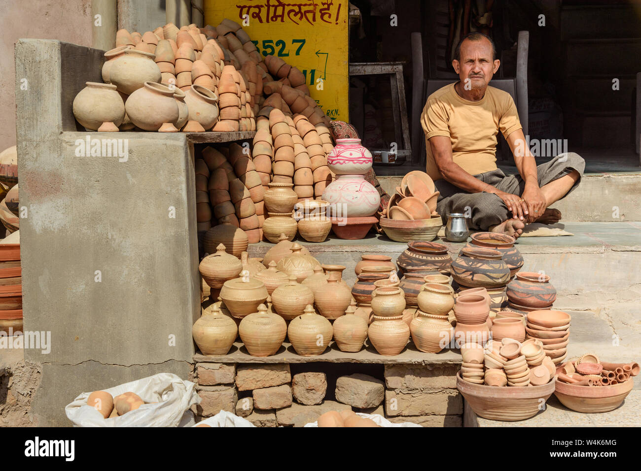 Indian Clay Pots High Resolution Stock Photography and Images - Alamy