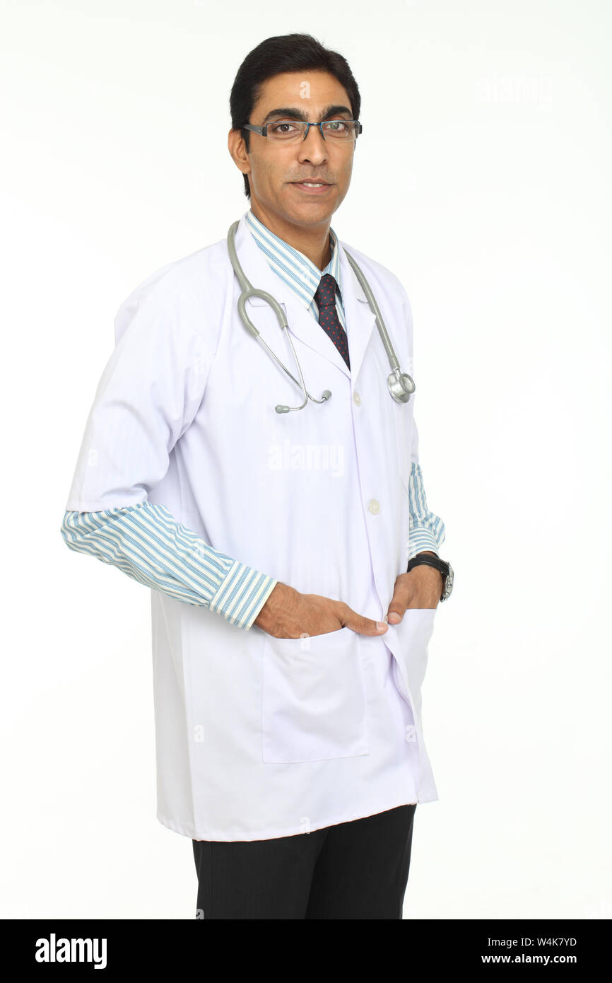 Black male doctor in protective hi-res stock photography and images - Alamy