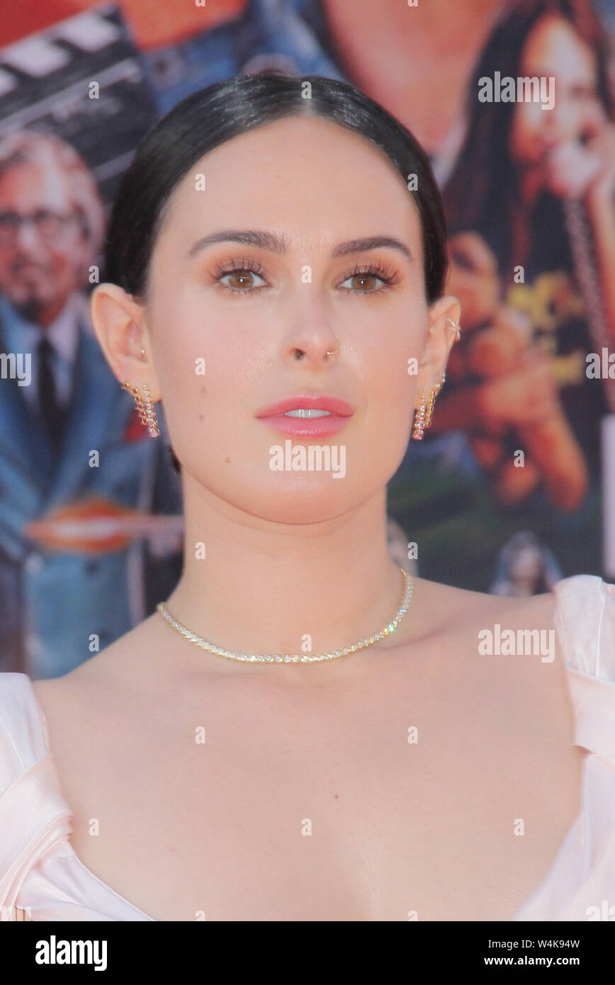 Rumer Willis 07/22/2019 The Los Angeles Premiere of "Once Upon A Time