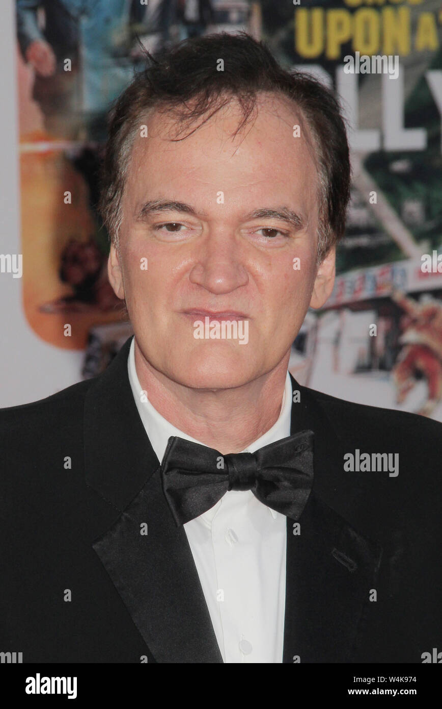 Quentin Tarantino  07/22/2019 The Los Angeles Premiere of 'Once Upon A Time In Hollywood' held at the TCL Chinese Theatre in Los Angeles, CA  Photo: Cronos/Hollywood News Stock Photo