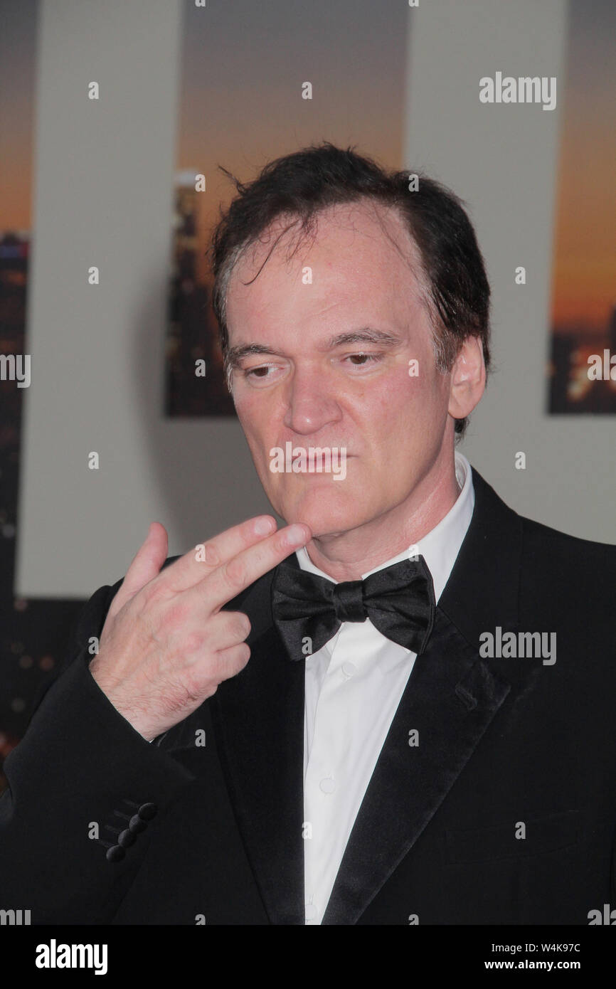 Quentin Tarantino  07/22/2019 The Los Angeles Premiere of 'Once Upon A Time In Hollywood' held at the TCL Chinese Theatre in Los Angeles, CA   Photo: Cronos/Hollywood News Stock Photo