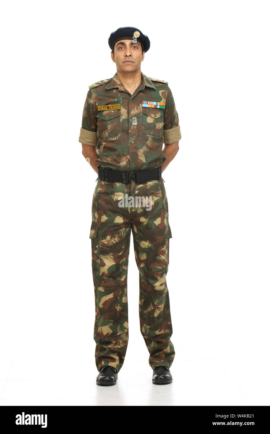 Soldier in parade uniform india hi-res stock photography and images - Alamy