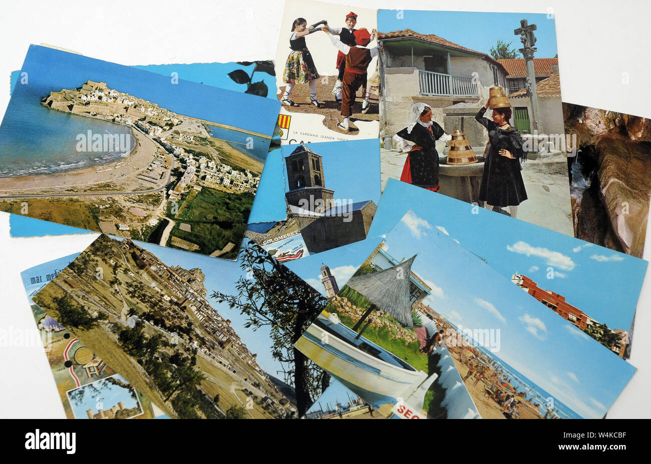 lots of postcards Stock Photo Alamy