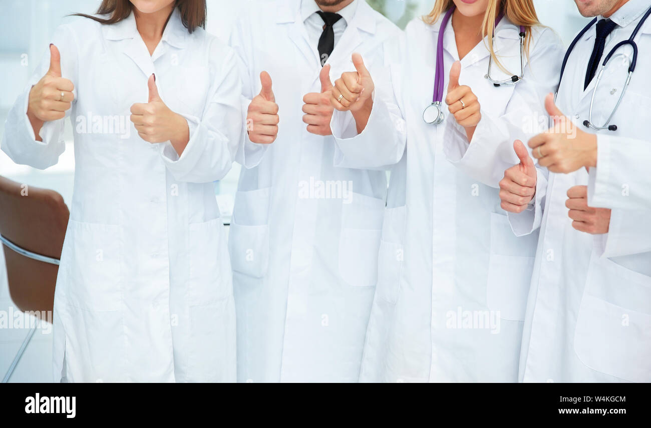 Successful happy group doctors hi-res stock photography and images - Alamy