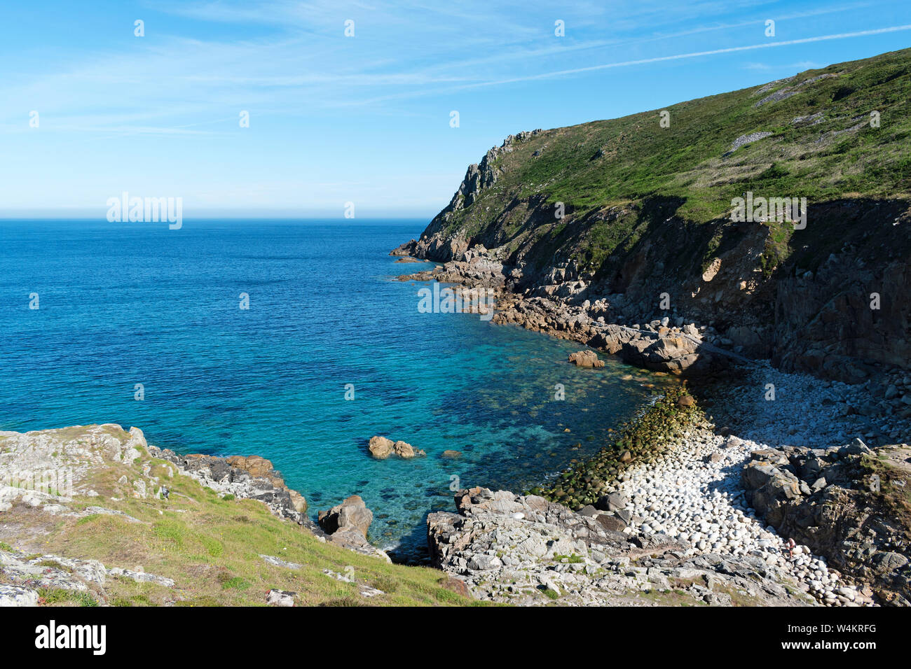 cot cove valley, cornwall, england, britain, uk Stock Photo Alamy