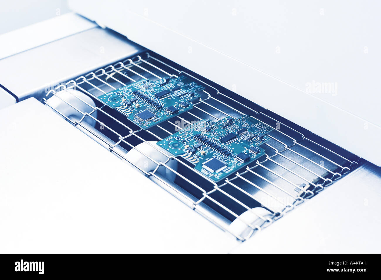 Automated production circuit boards hires stock photography and images
